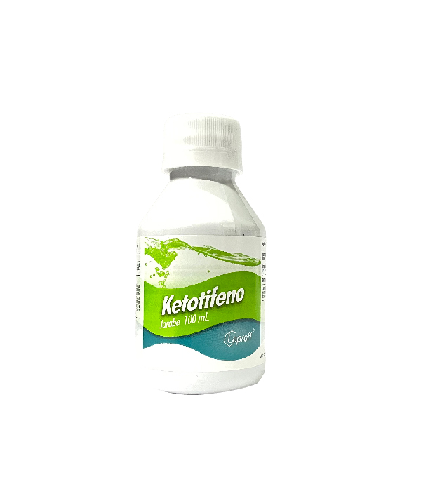 KETOTIFENO 20 MG LP JARABE FRASCO X 100 ML